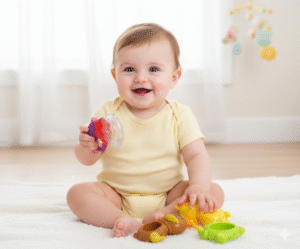 baby 5 rattels combo set