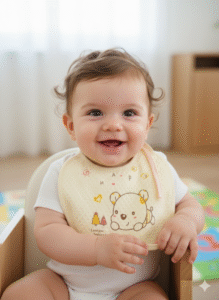 Baby cotton bib baby cotton bib